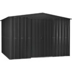KOVINSKA VRTNA HIŠKA GLOBEL DREAM 1010 ANTRACIT Š296 X G300 X V203 CM - slika 2